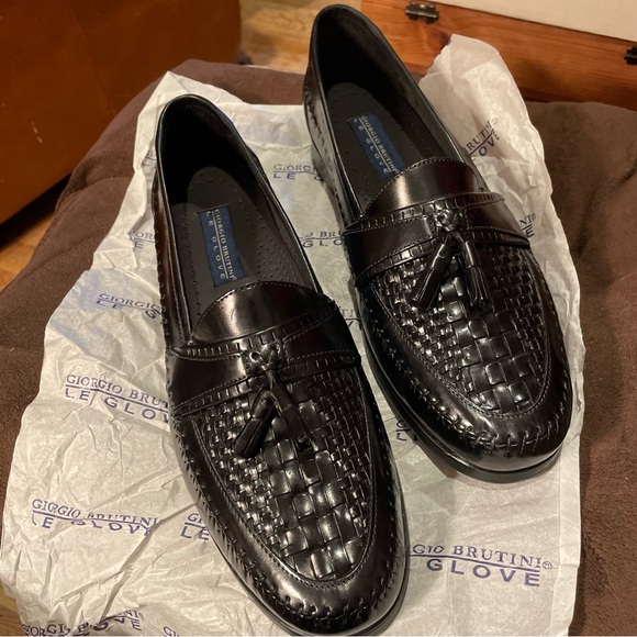 Giorgio Brutini Men’s Shoes. Size 12. Tassel Detail in Slip on Style. N… - Picture 1 of 6